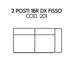 2P 1BR DX FISSO - Giardino...