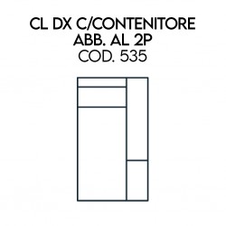 CL DX C/CONT.ABB. AL 2P -...