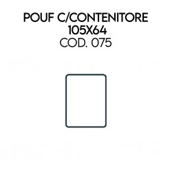 POUF 105X64 C/CONT -...