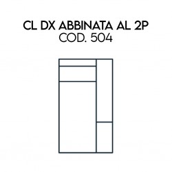CL DX ABBINATA AL 2P -...