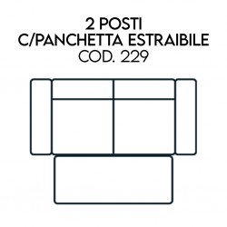 2P C/PANCHETTA ESTRAIBILE -...