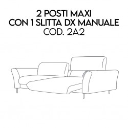 2P MAXI CON 1 SLITTA DX...