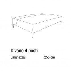 DIVANO 4 POSTI - ATU