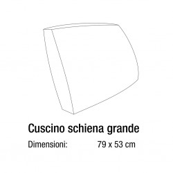 CUSCINO SCHIENA GRANDE - ATU