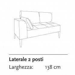 LATERALE 2 POSTI - GNV