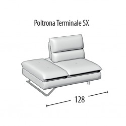 POLTRONA TERMINALE SX - BZA